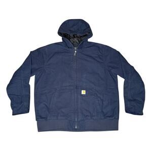 Vintage Carhartt J130 Hooded Jacket Quilt Lined